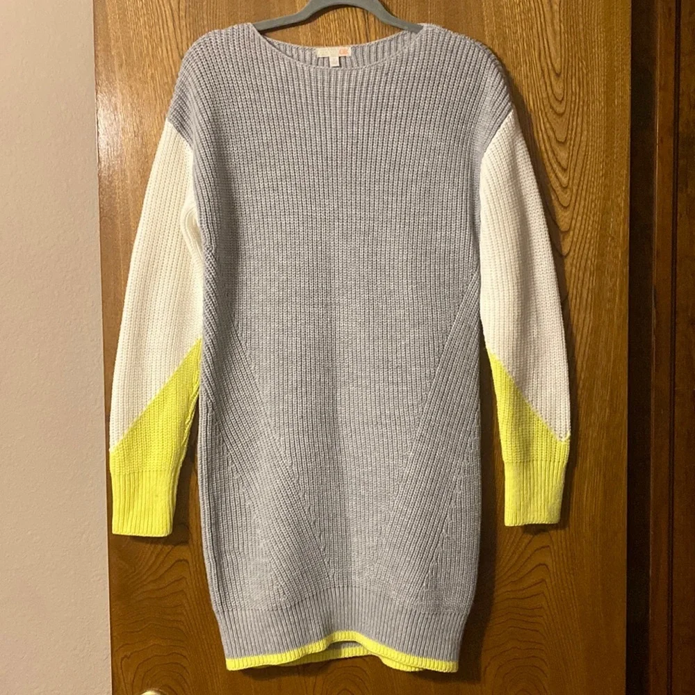 GB Gianni Bini Color block sweater dress size small - Picture 2 of 7